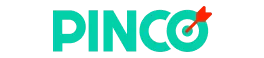 Логотип Pinco с яркой стрелкой